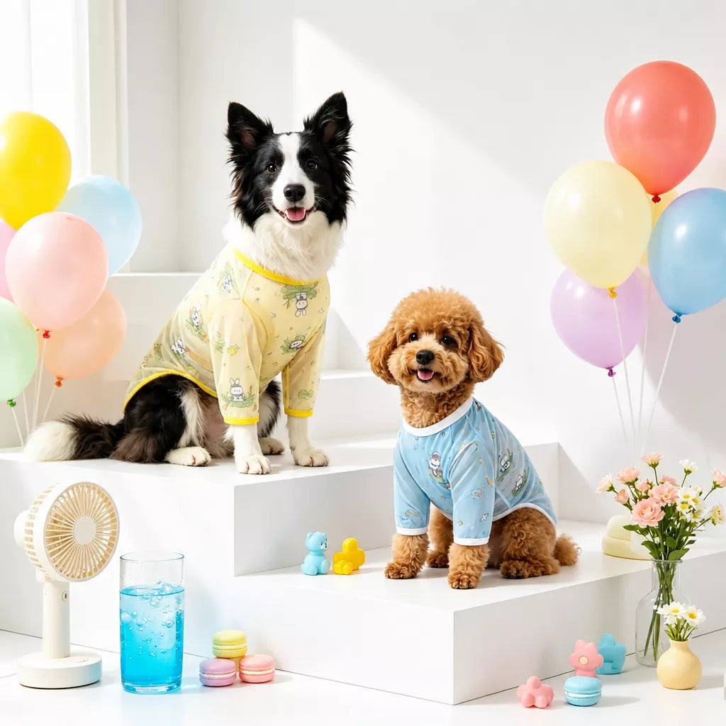 Lightweight Four-Leg Dog Shirt for Summer