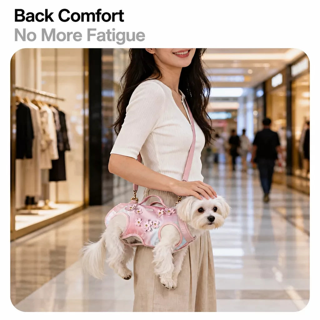 Small Pet Shoulder Carrier Bag for Cats and Small Dogs