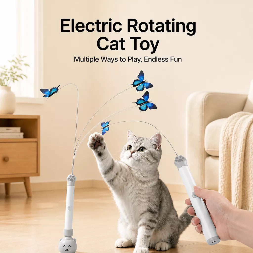 Interactive Electric Teaser Toy for Cats