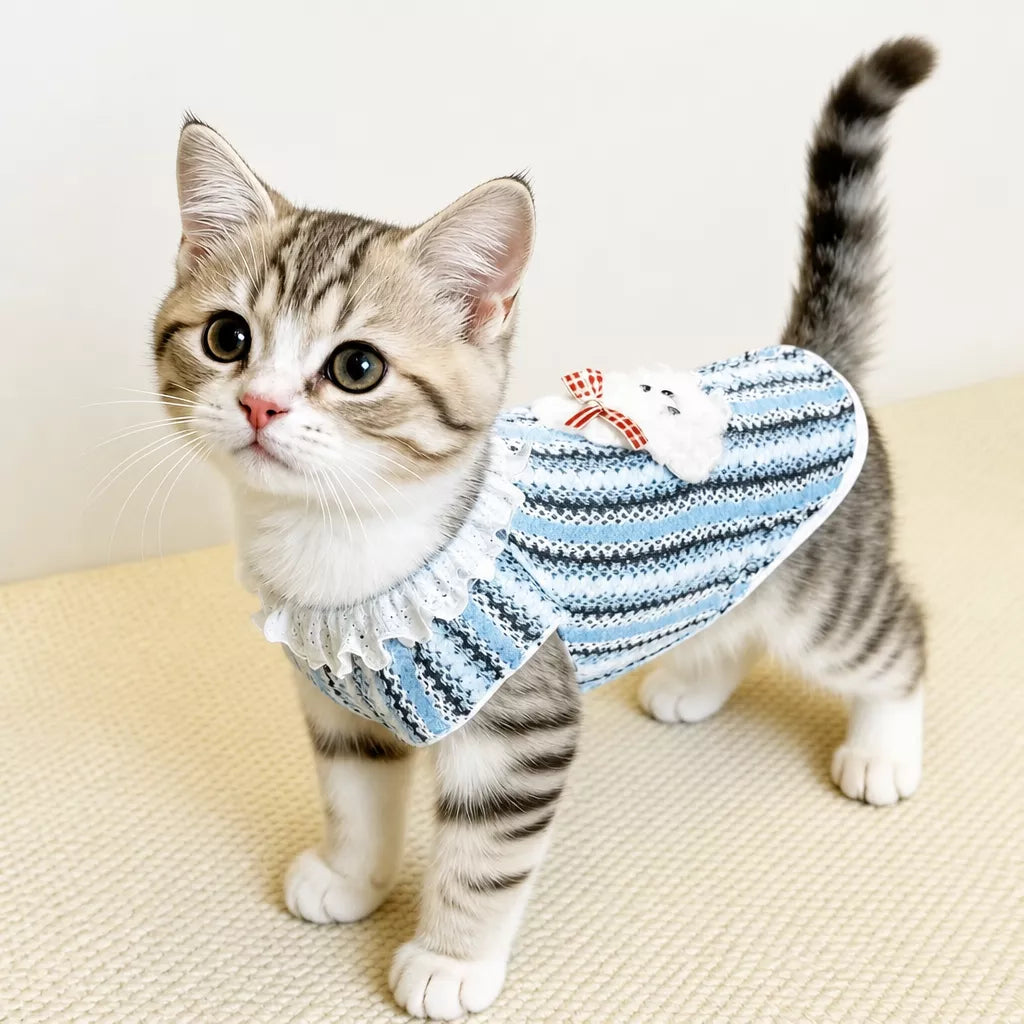 Cotton Summer Pet Shirt for Dogs and Cats