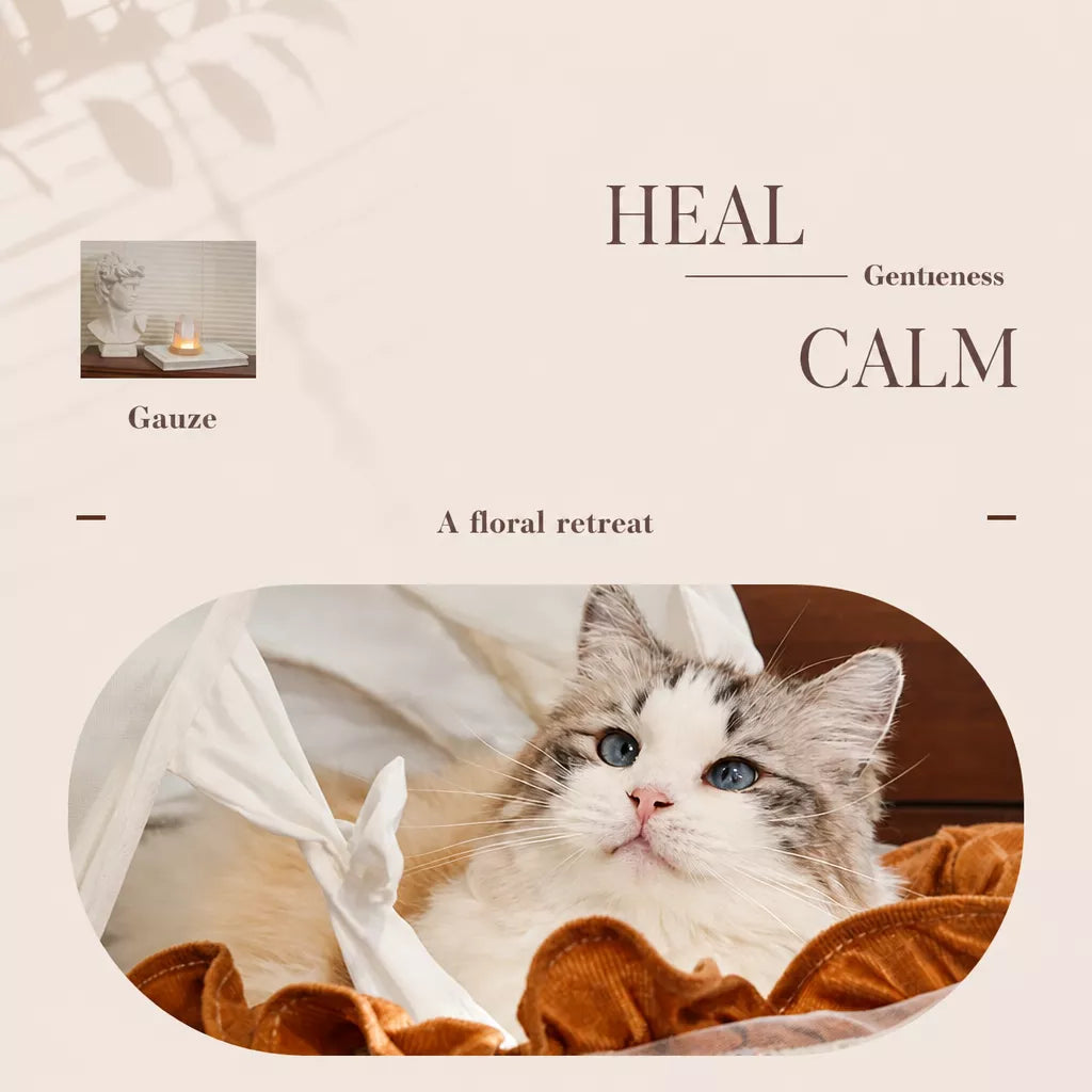 French-Style Rocking Cat Bed
