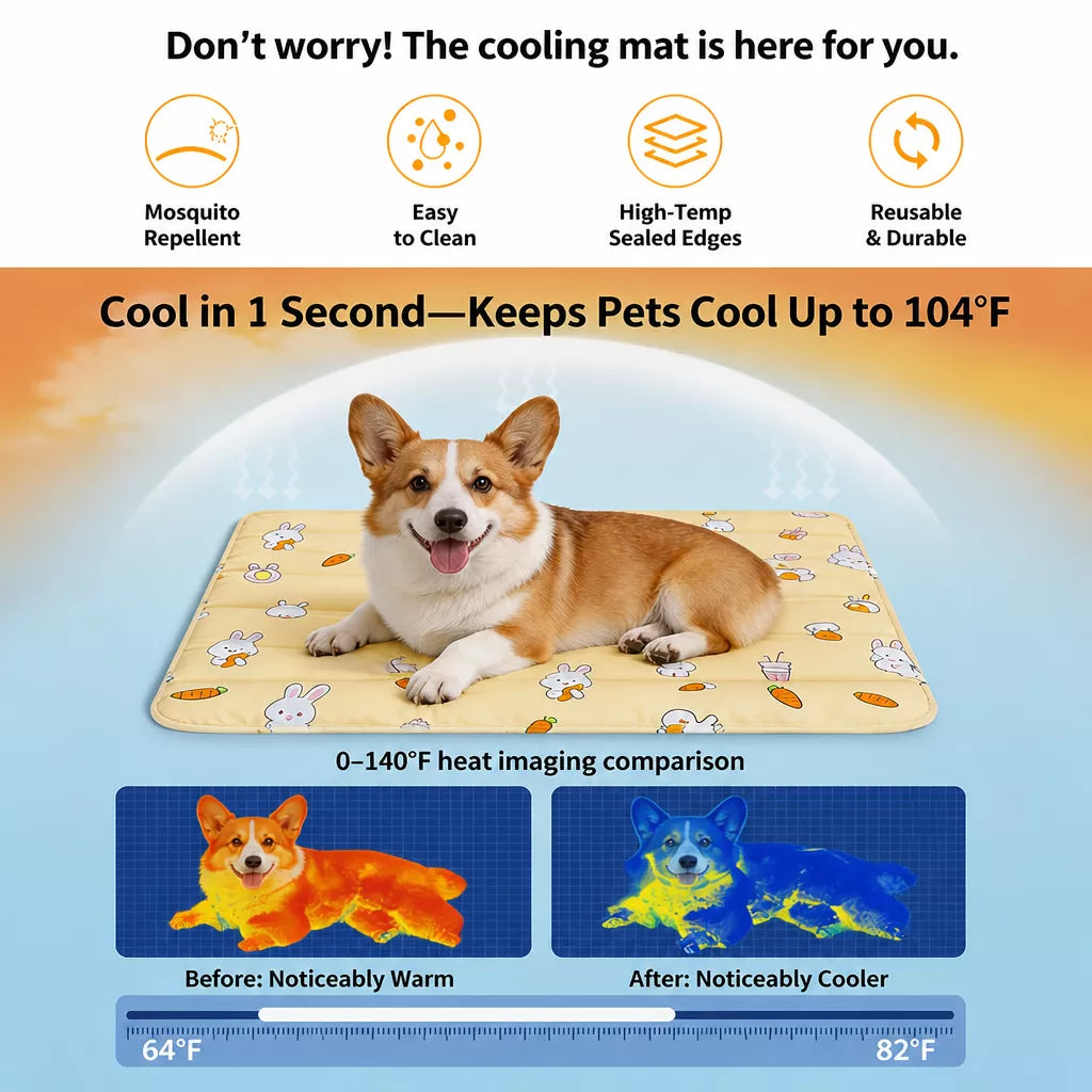 Plastic Pet Bed Mat for Dogs and Cats