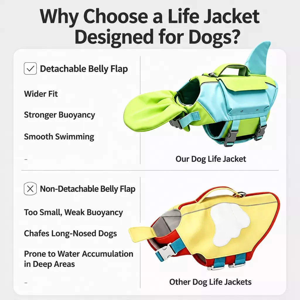 Dog Swim Vest for Swimming and Water Activities