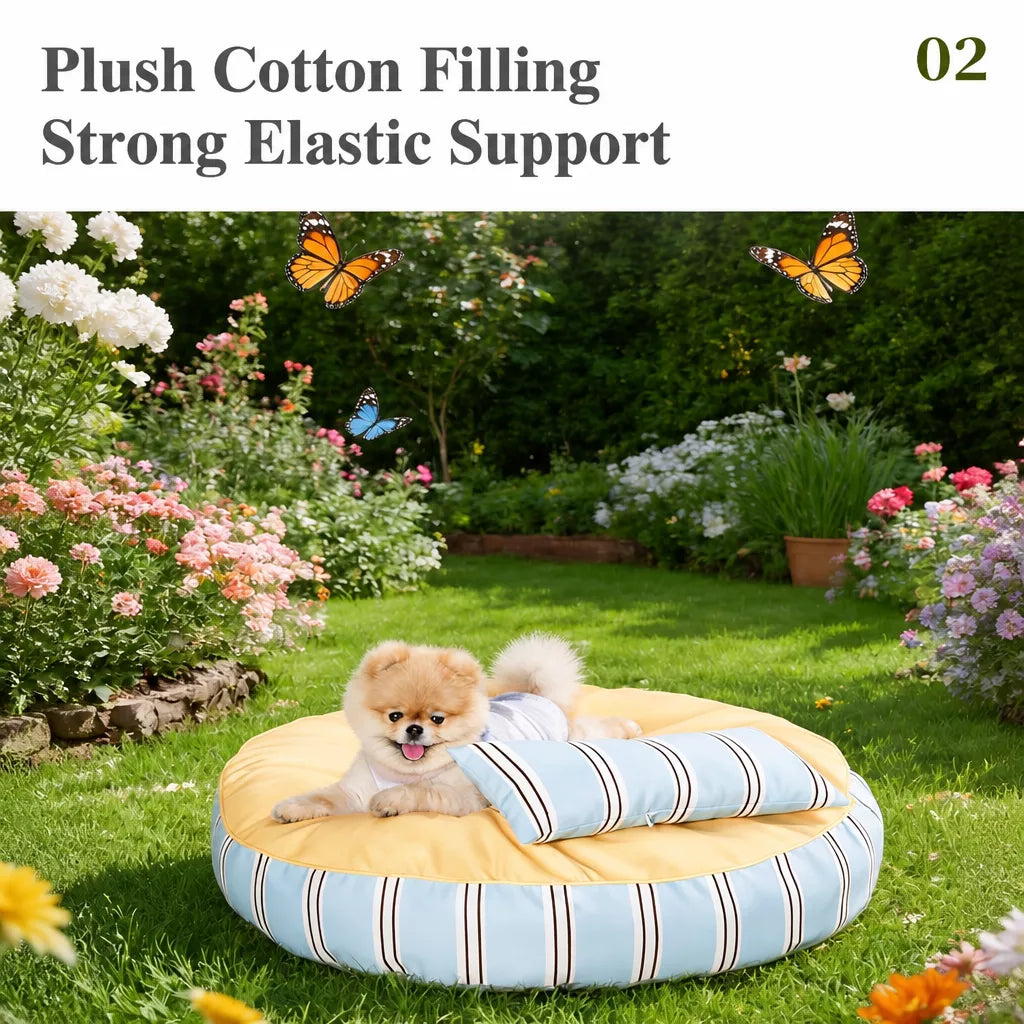 Washable Polyester Pet Bed Mat for Dogs and Cats