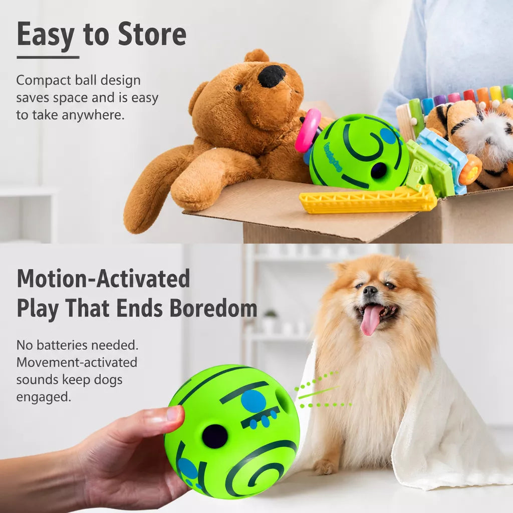 Squeaky Vinyl Ball Toy for Dogs