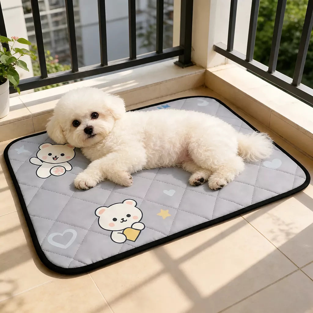 Reversible Waterproof Oxford Cloth Pet Mat for Dogs & Cats