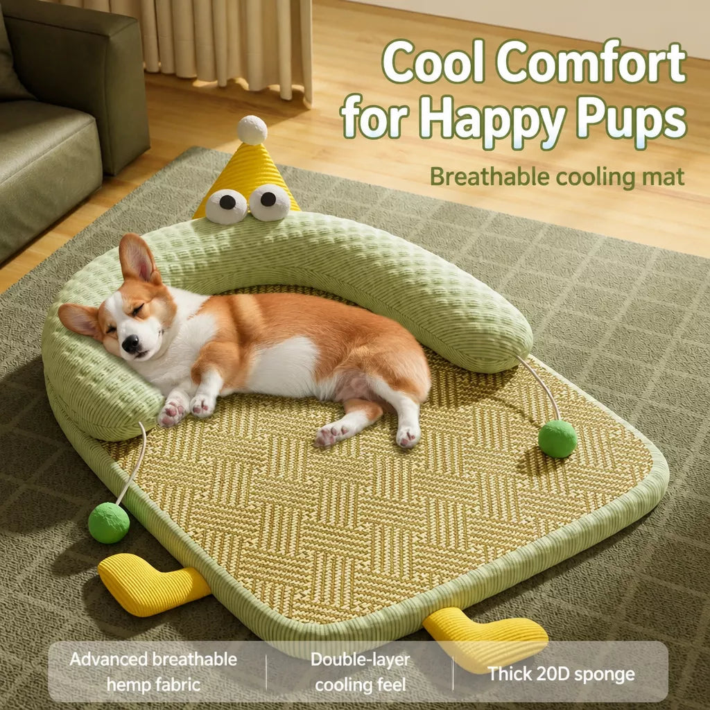 Pet Cooling Mat for Cats and Dogs – Warm-Weather Sleep Pad