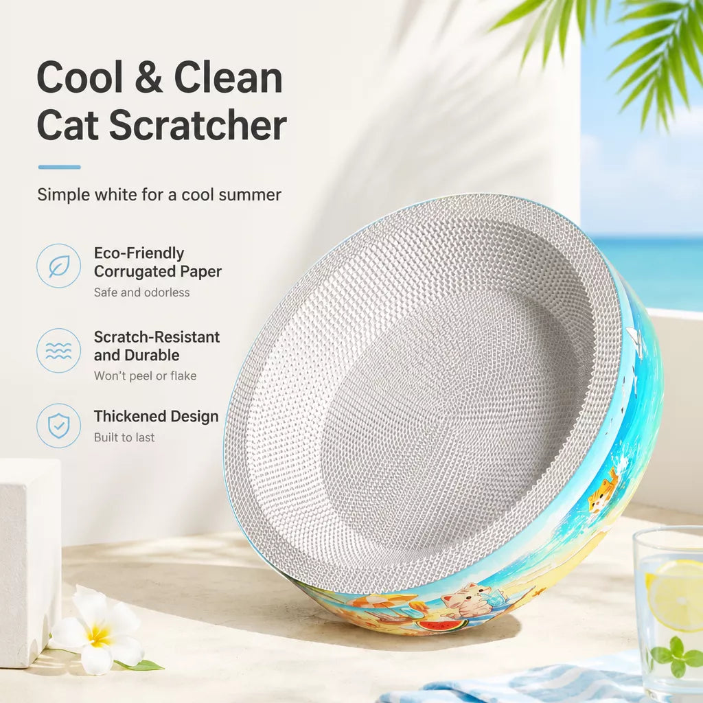Corrugated Cardboard Cat Scratcher Lounge