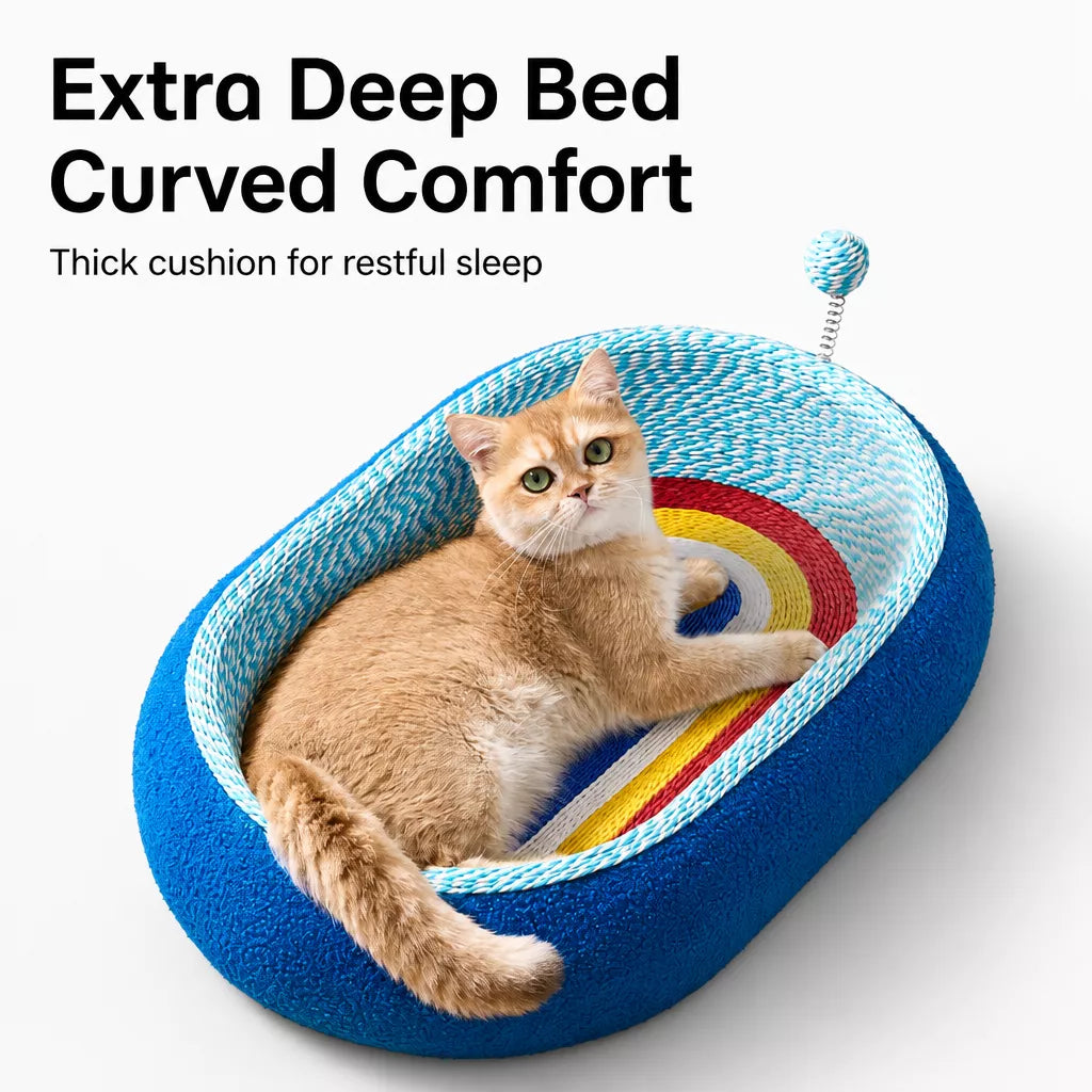 Cat Scratcher Lounge Bed