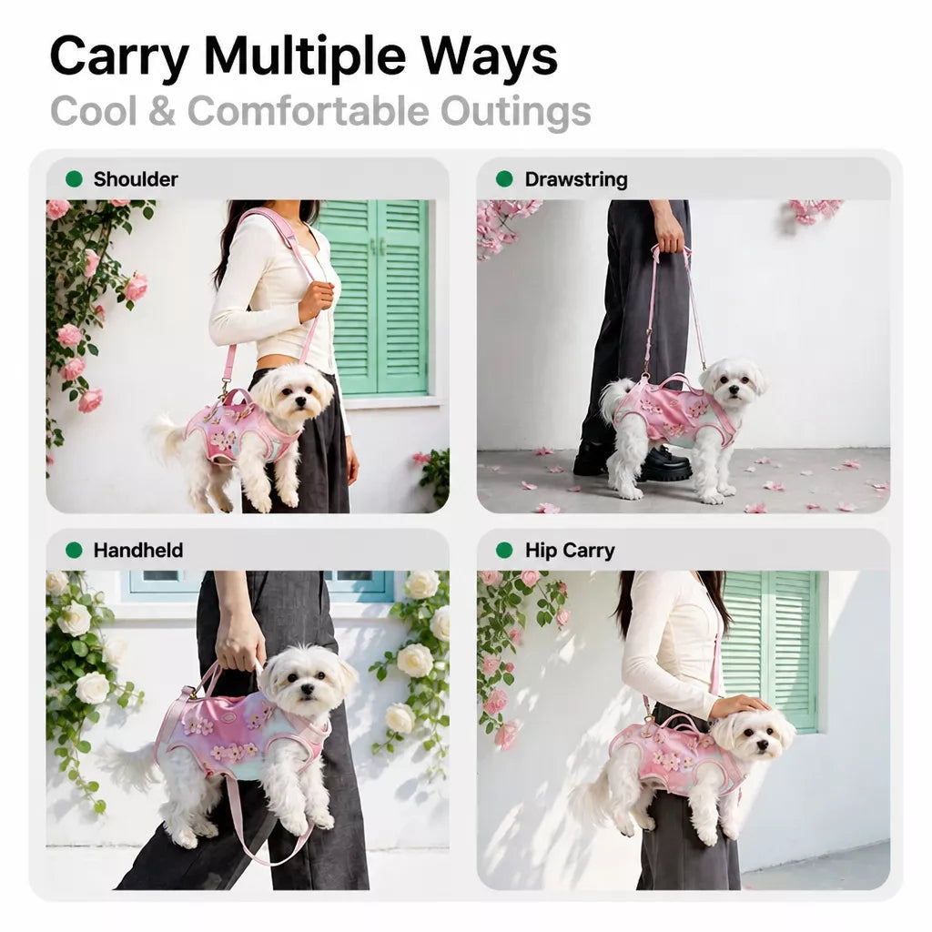 Small Pet Shoulder Carrier Bag for Cats and Small Dogs
