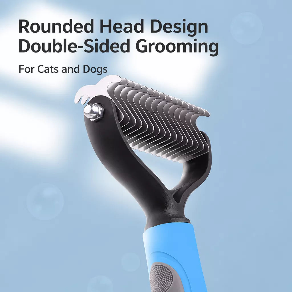 Double-Sided Pet Detangling & Thinning Comb