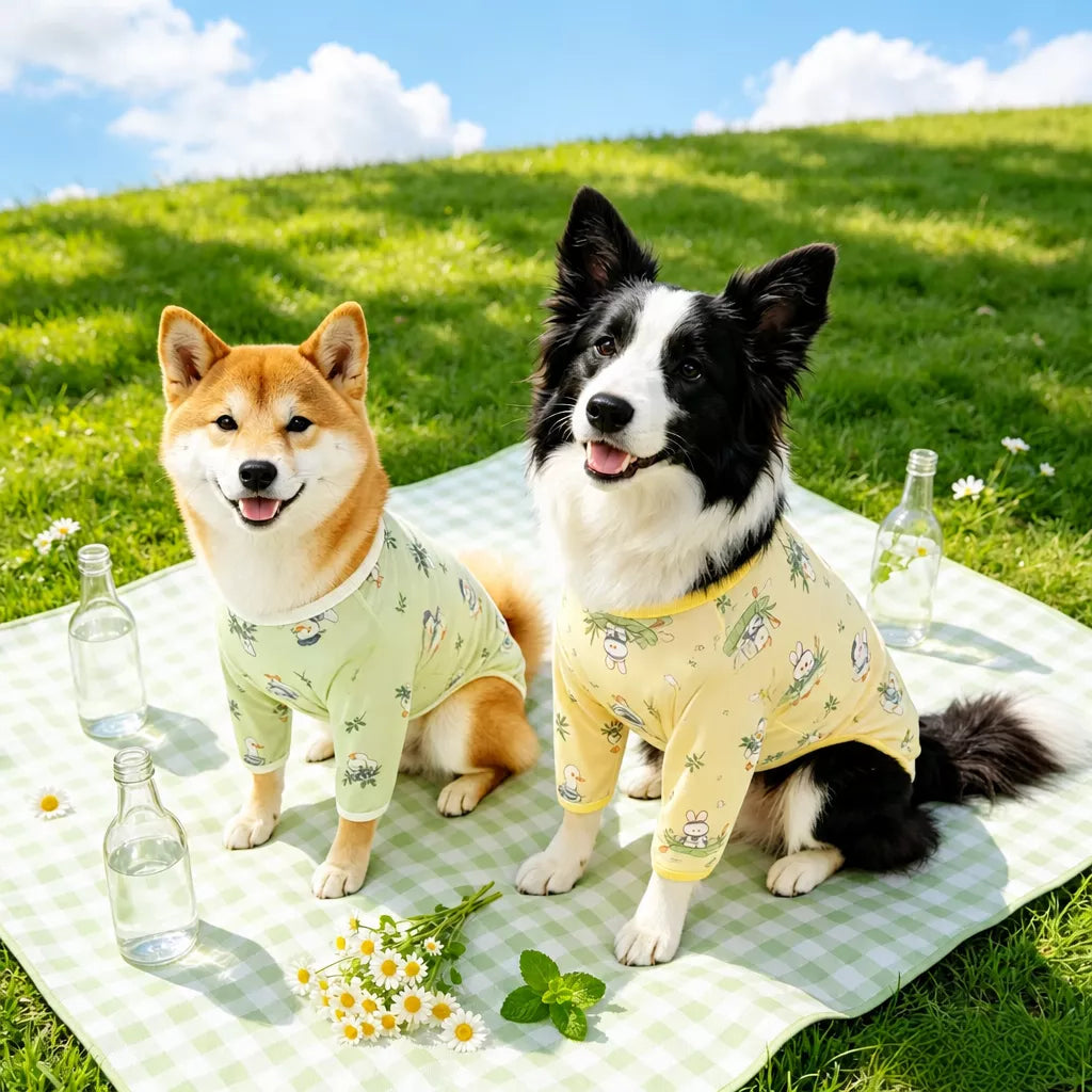 Lightweight Four-Leg Dog Shirt for Summer