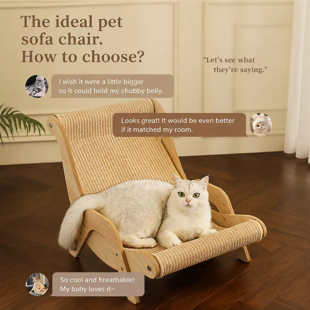 Large Sisal Cat Scratcher Lounger