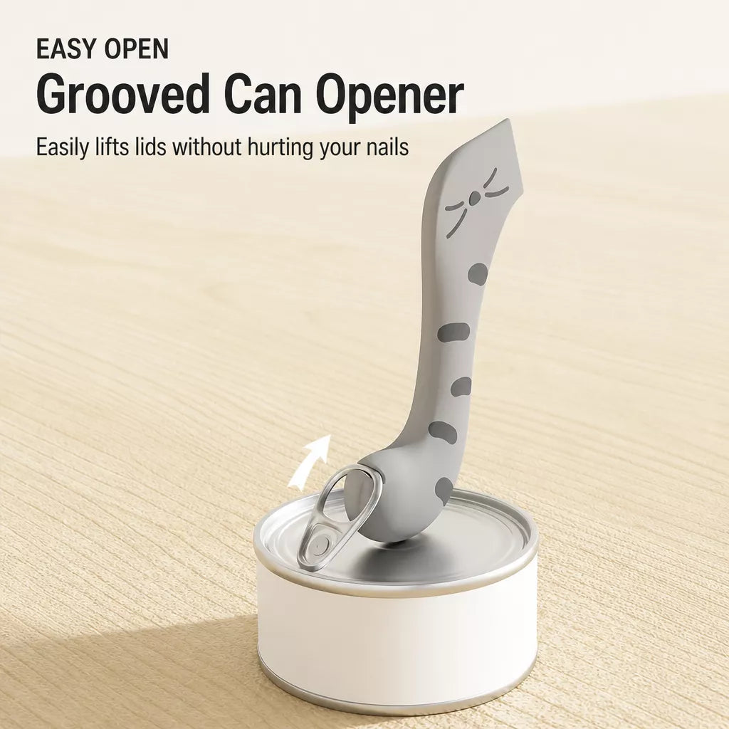 Pet Food Can Lids and Spoons