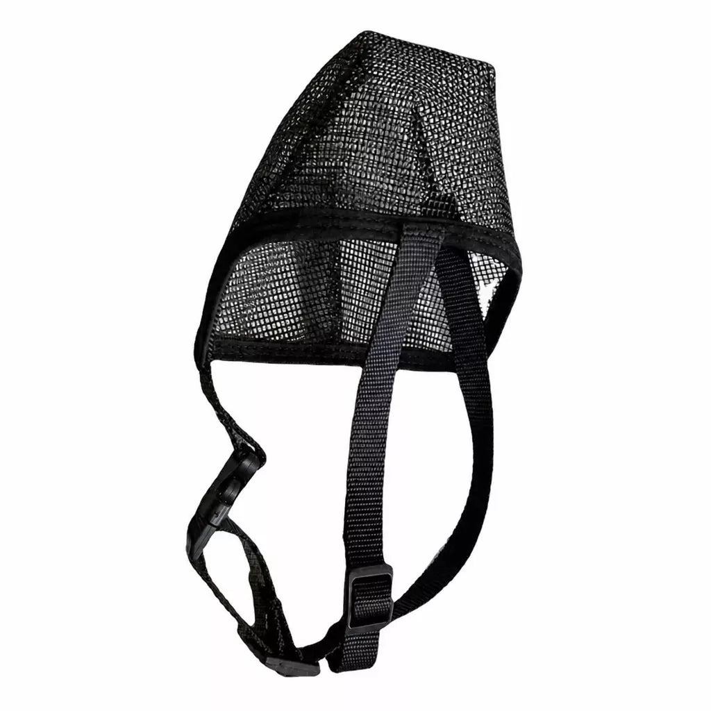 Full-Coverage Breathable Mesh Dog Muzzle