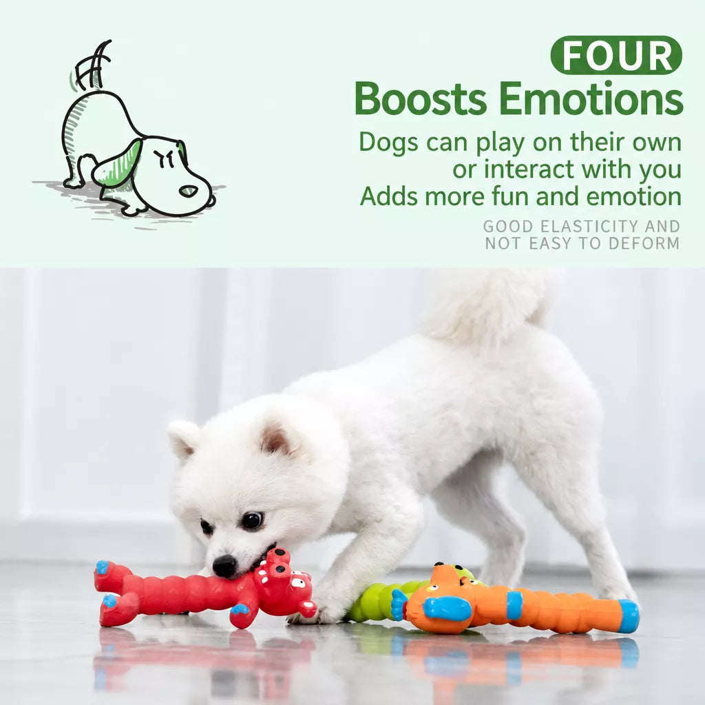 Latex Squeaky Dog Toy for Small and Medium Dogs