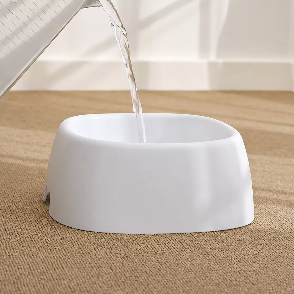 Splash-Resistant Floating Water Bowl for Dogs and Cats