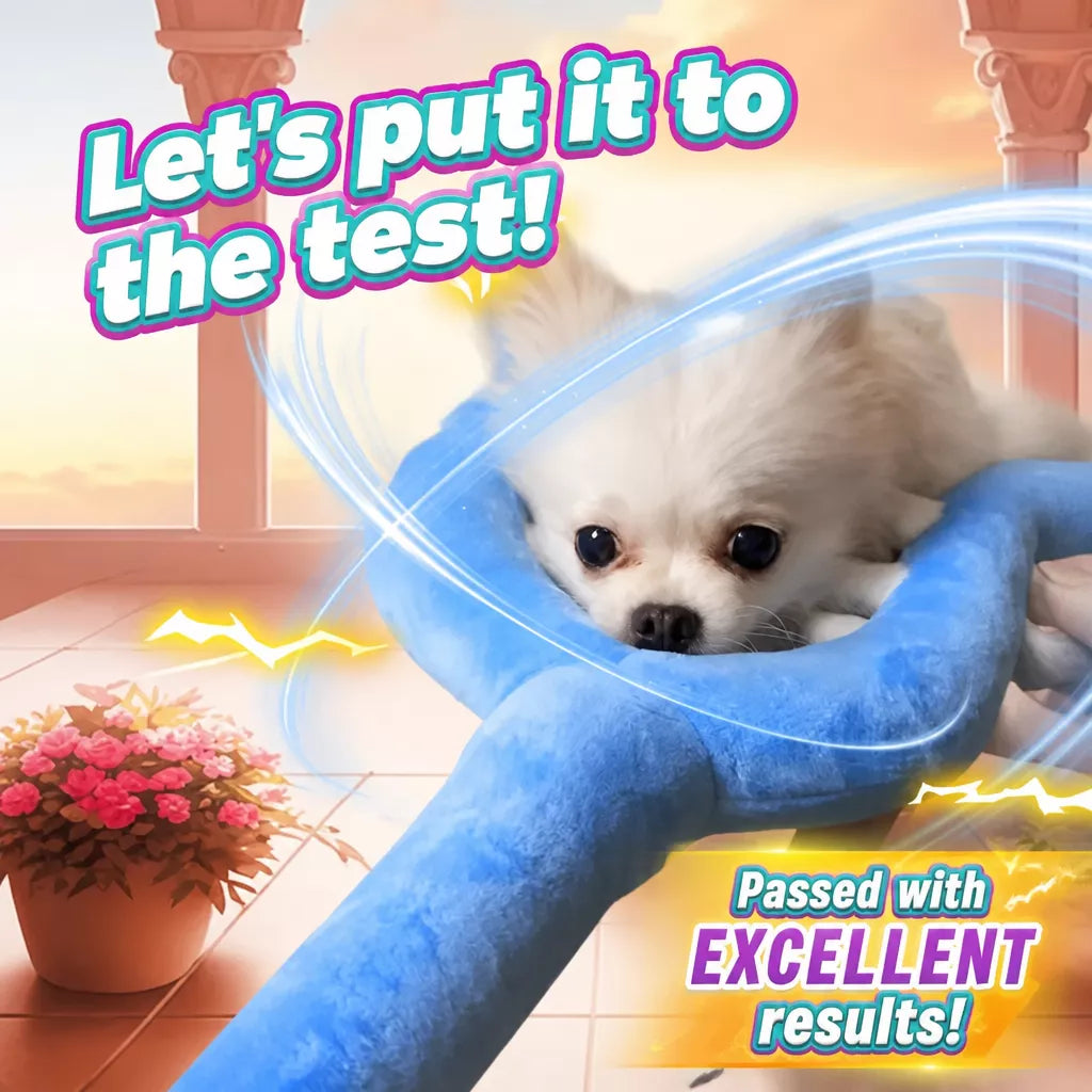 Plush Cat Teaser Wand Toy