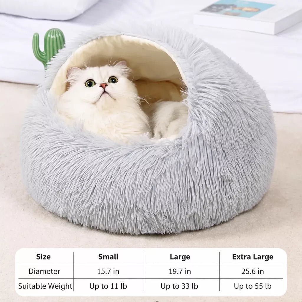 Polyester Cat & Dog Nest Bed