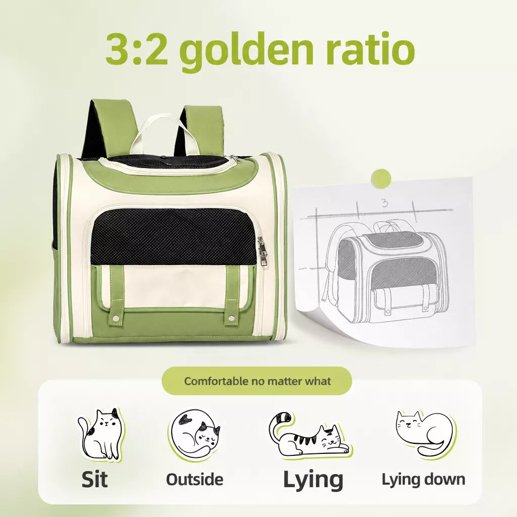 Portable Canvas Cat Carrier