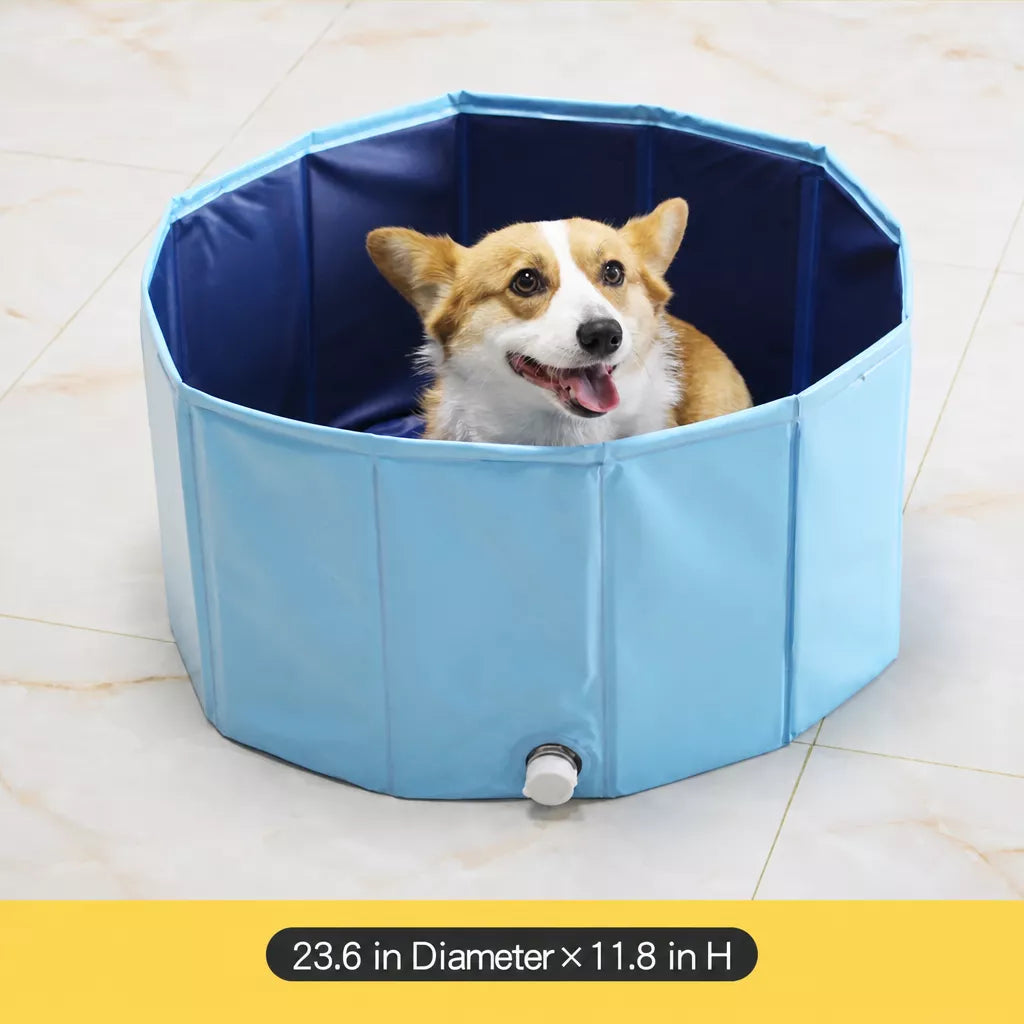 Foldable Pet Bath Tub for Cats & Dogs