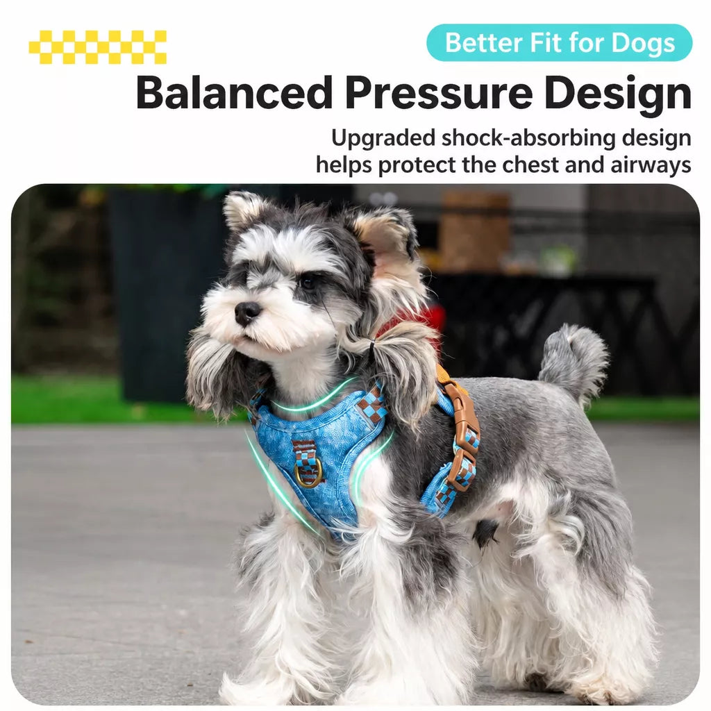 Adjustable Polyester Dog Vest Harness and Leash