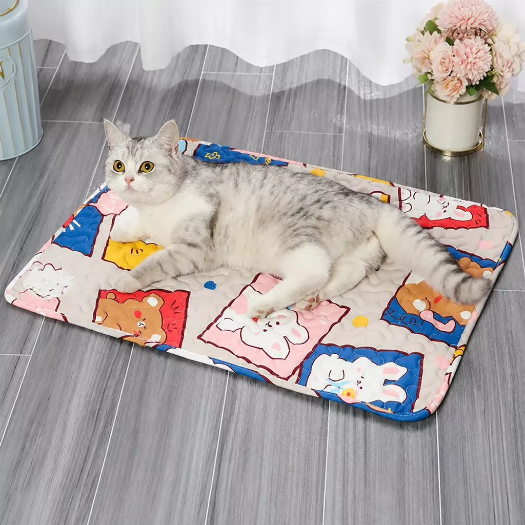 Pet Bed Mat for Dogs and Cats, Polyester EPE Foam