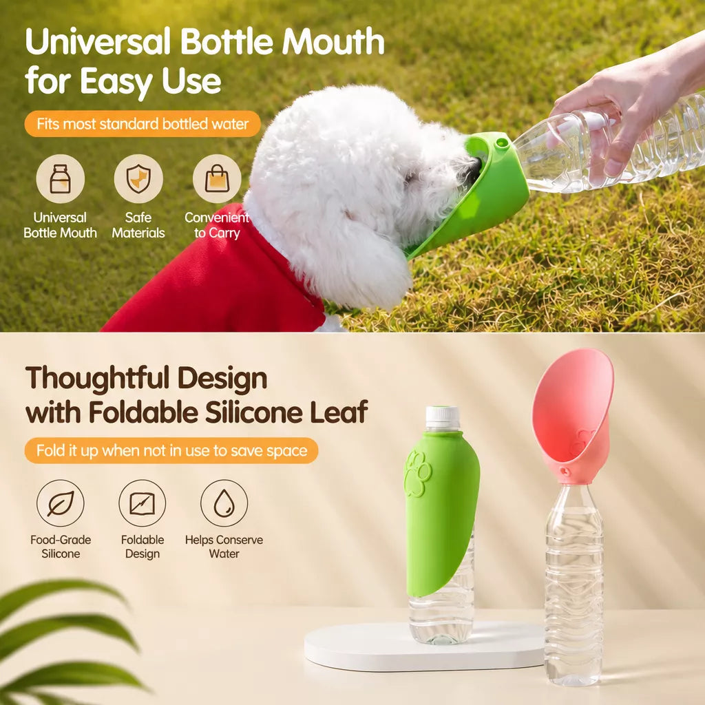 Portable Collapsible Pet Water Cup for Walks