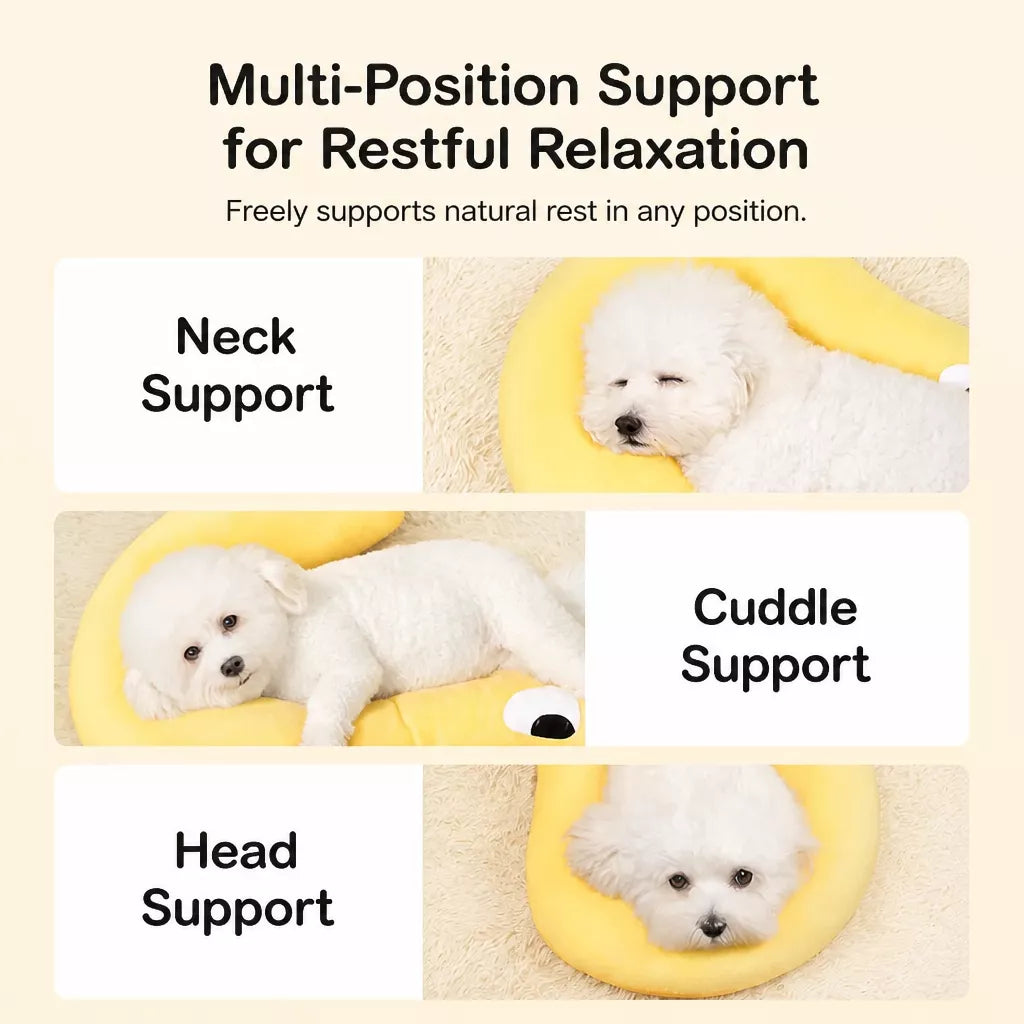 Pillow-Style Pet Bed for Cats and Dogs