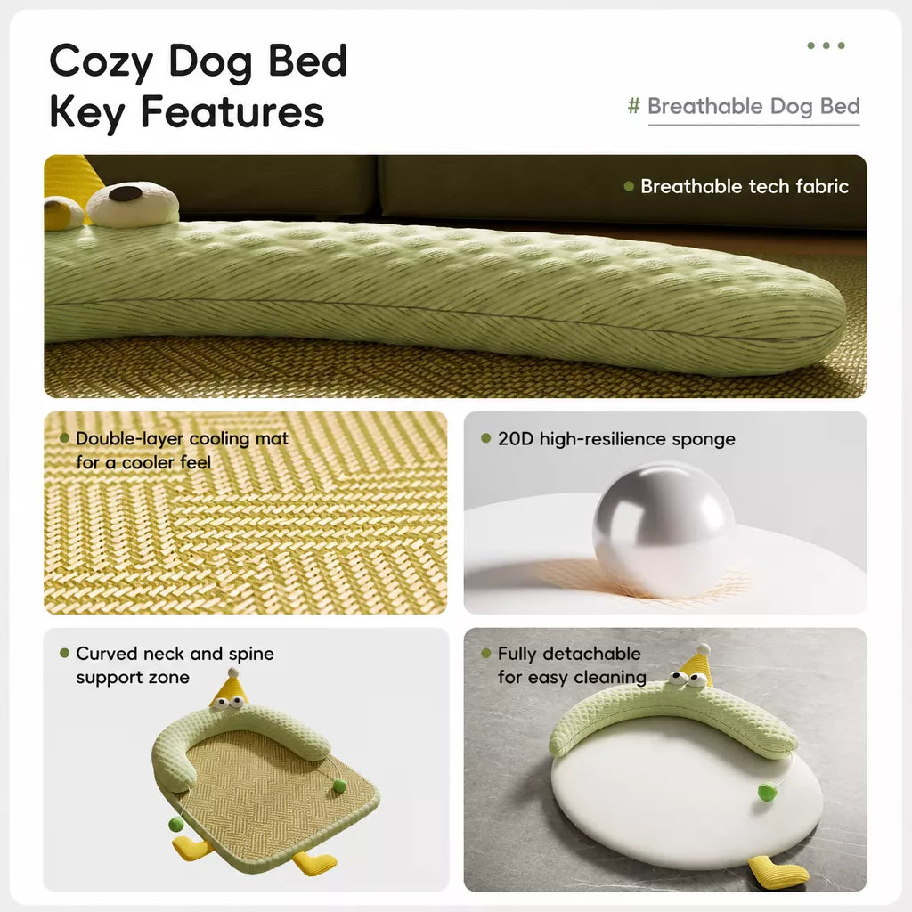 Pet Cooling Mat for Cats and Dogs – Warm-Weather Sleep Pad