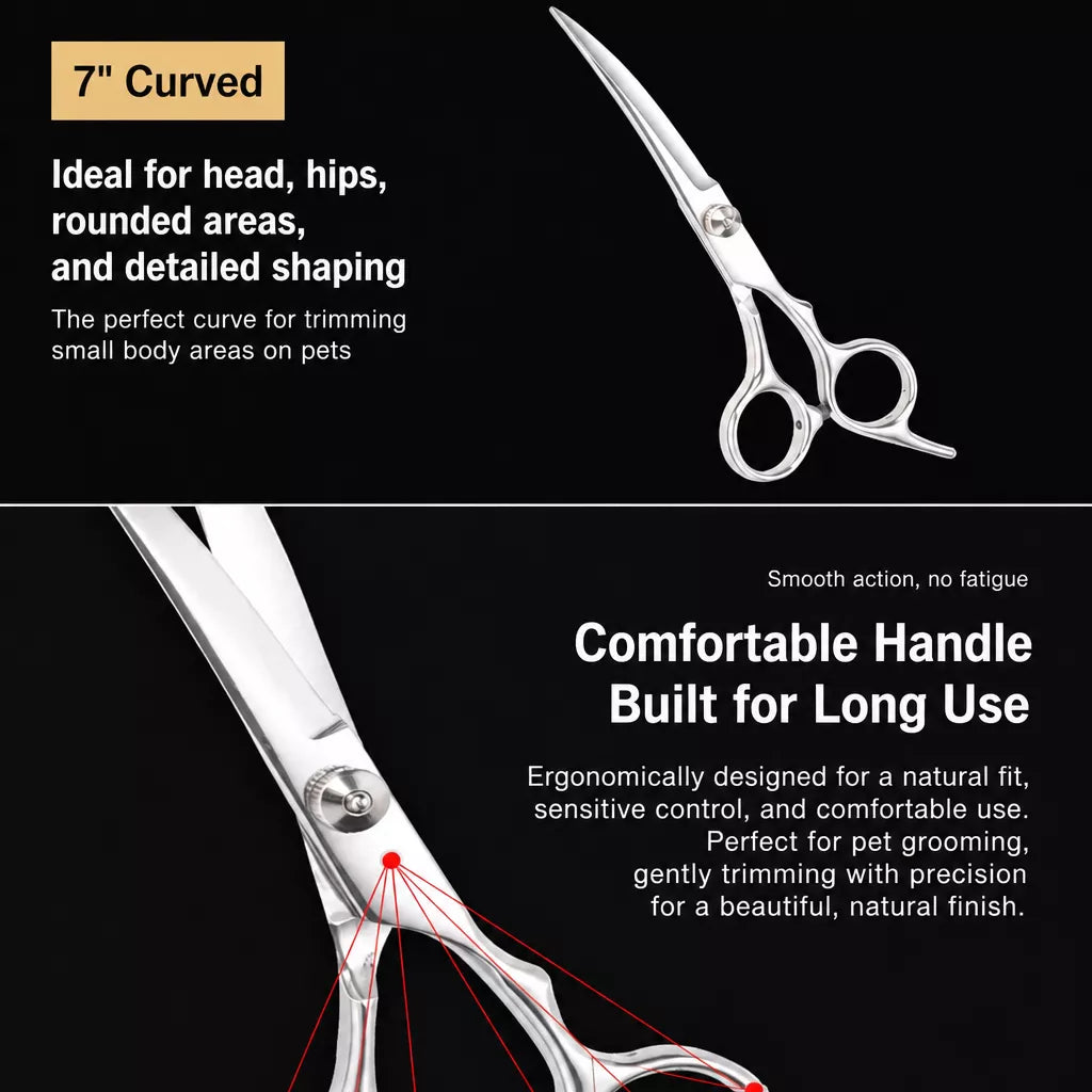 Stainless Steel Pet Grooming Shears