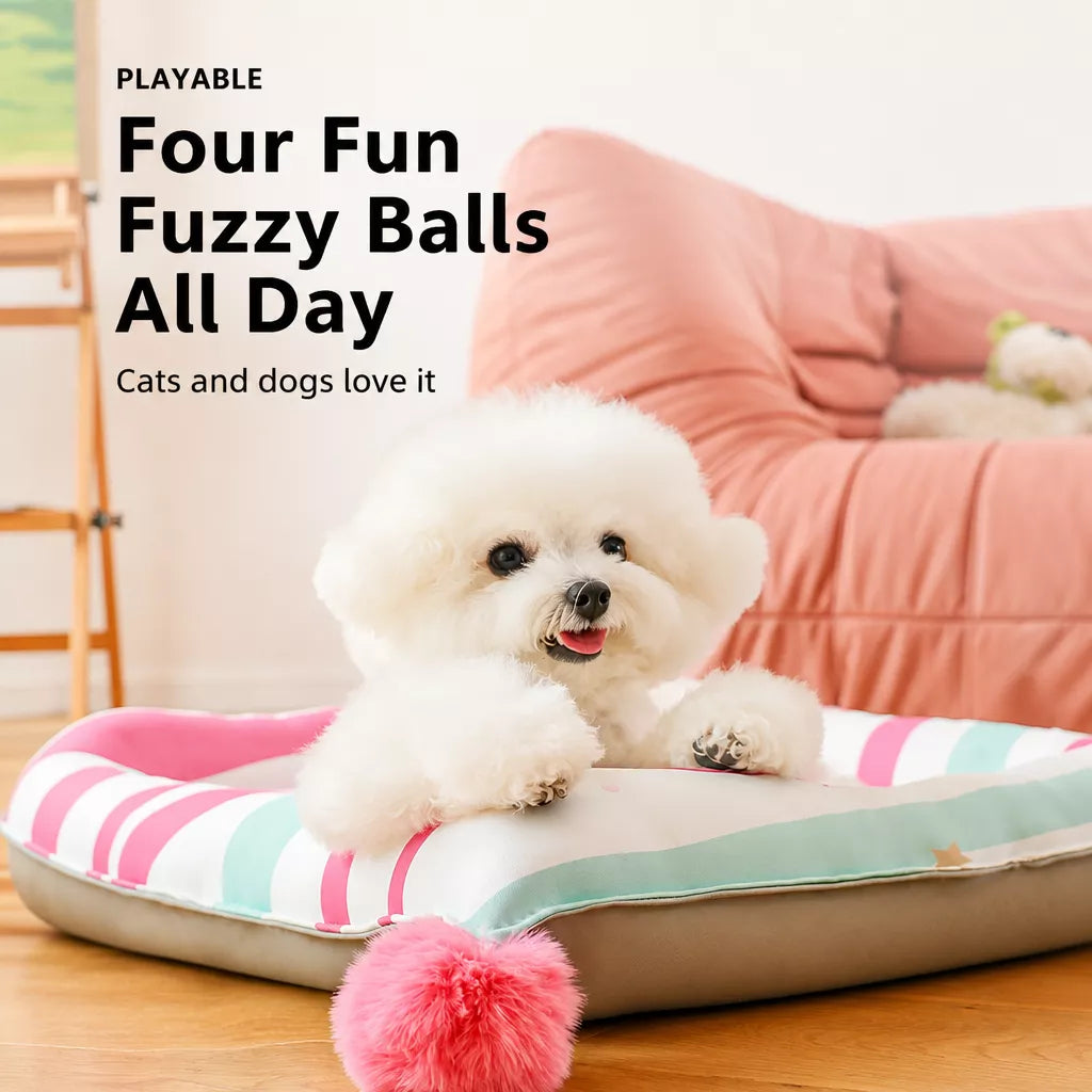 Nylon Pet Bed Mat for Small to Medium Dogs and Cats