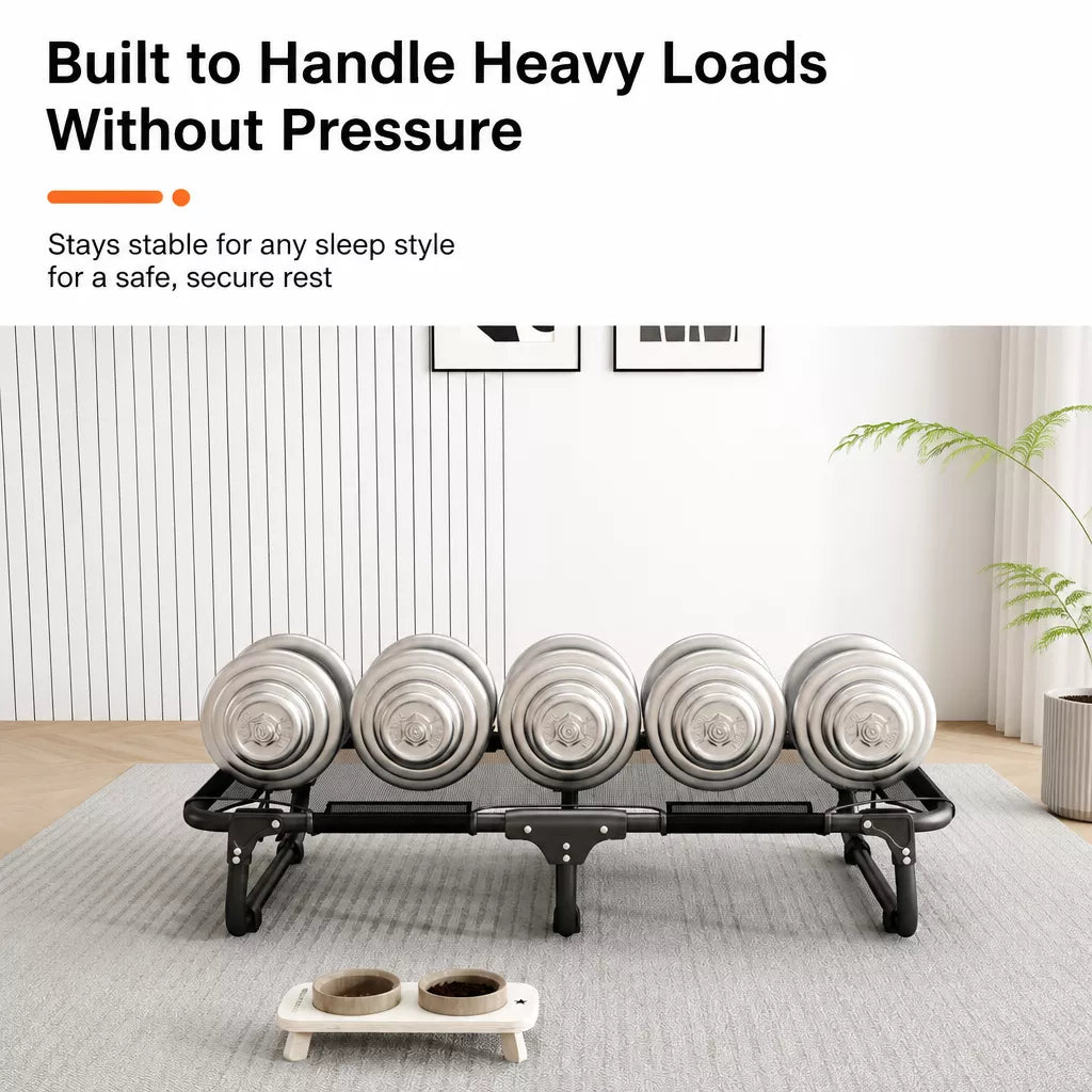 Elevated Foldable Mesh Dog Bed