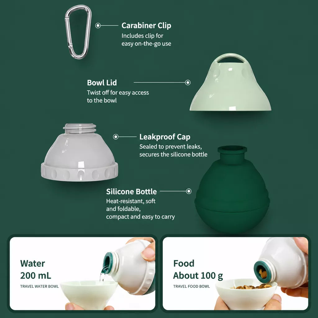 Portable Pet Water Bottle for Dogs and Cats