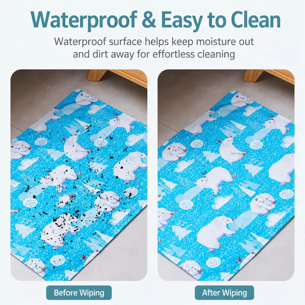 Water-Resistant Nylon Summer Pet Mat for Dogs and Cats