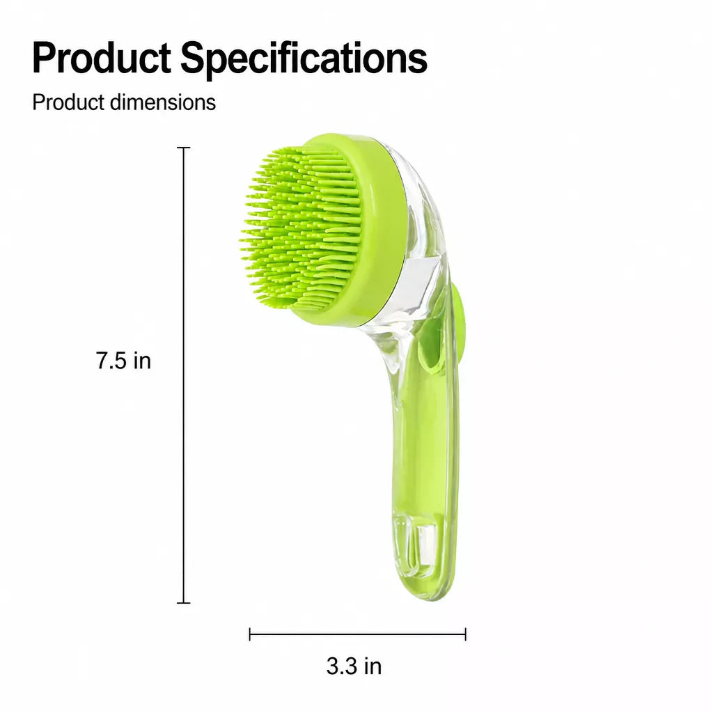 Pet Bath Brush for Dogs and Cats