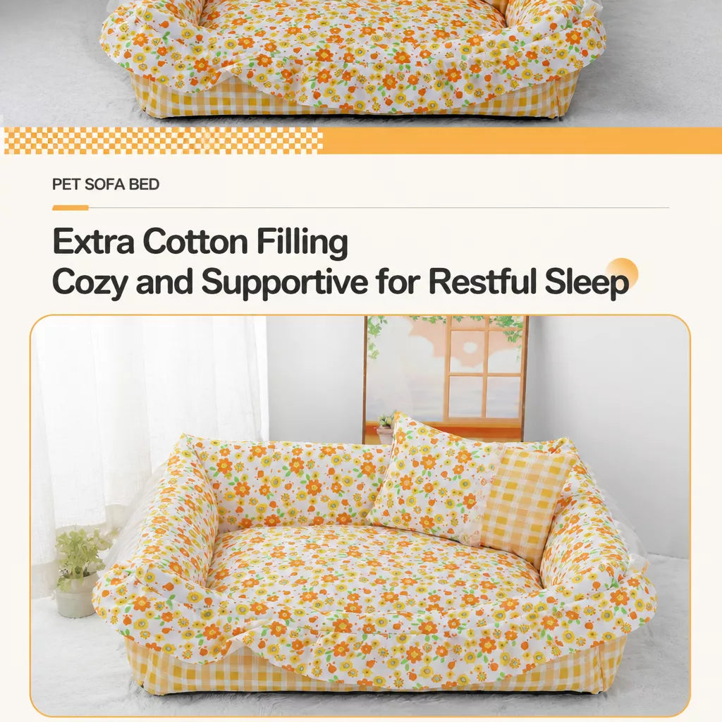 Pet Sofa Bed for Cats and Dogs