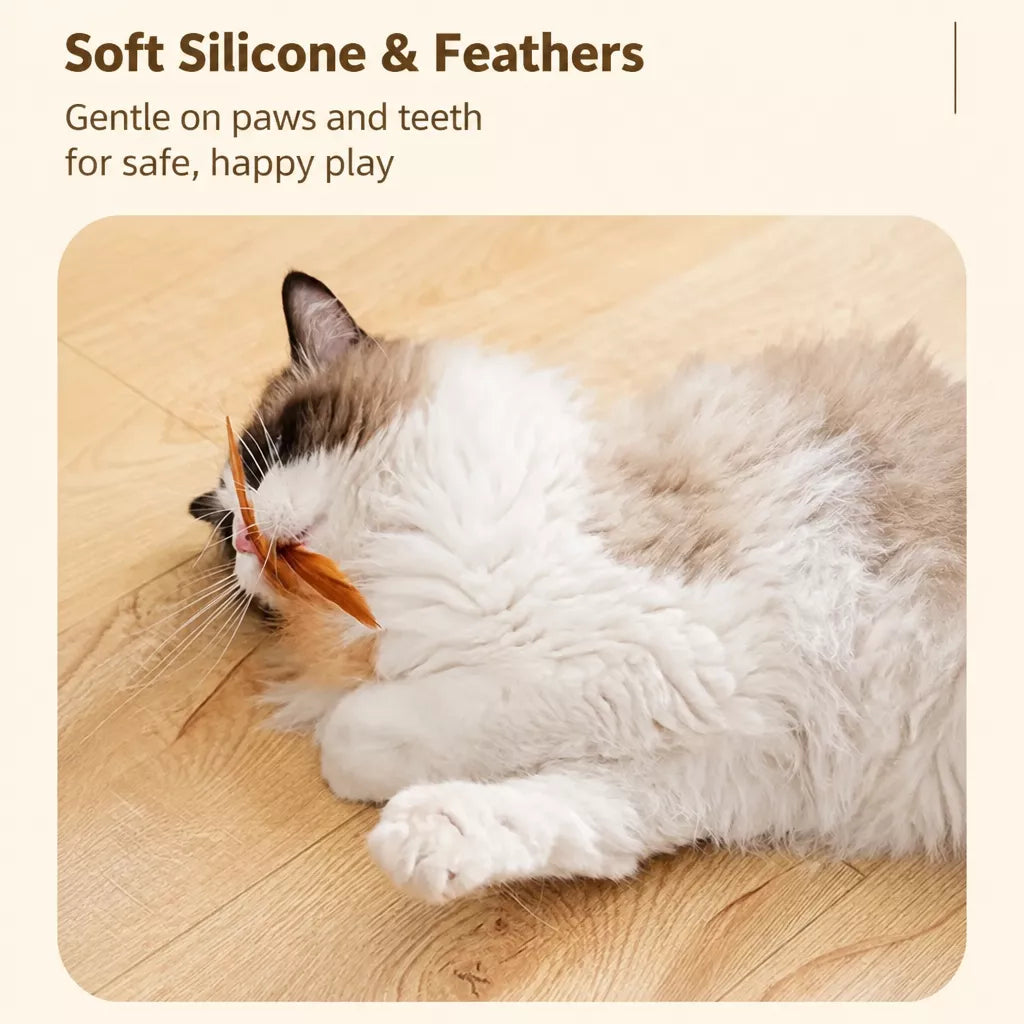 Cat Feather Ball Toy