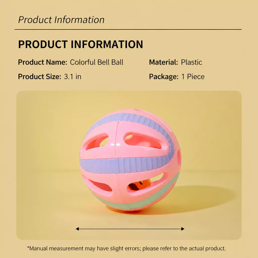 Cat Toy Ball with Bell