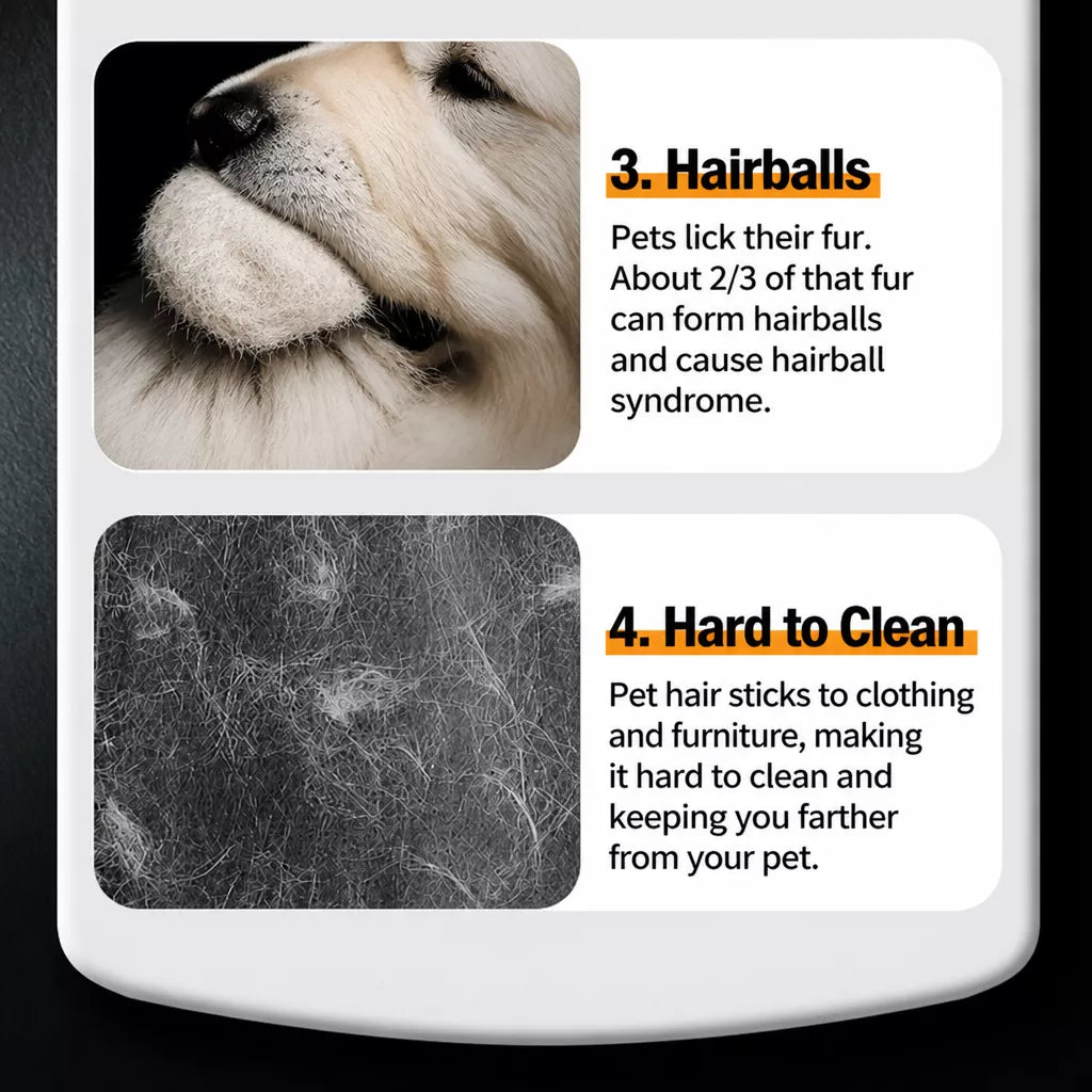 Double-Sided Detangling Comb for Dogs and Cats