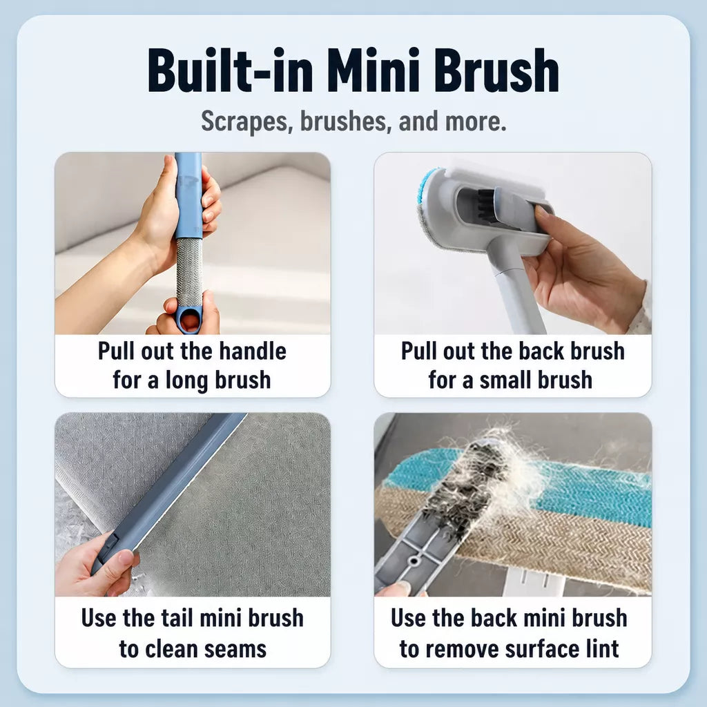 Pet Hair Removal Brush for Furniture and Carpets