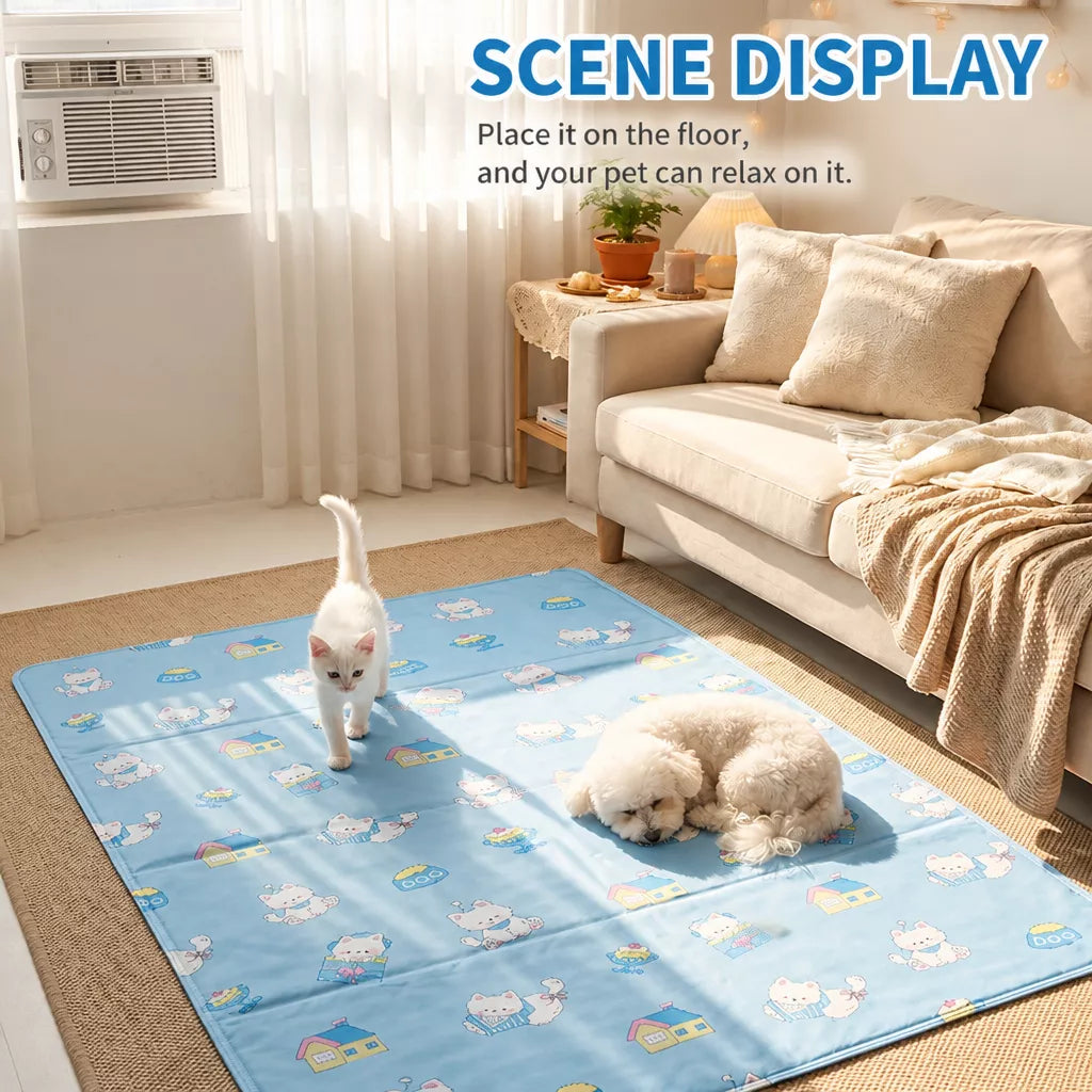 Waterproof PVC Pet Mat for Dogs and Cats