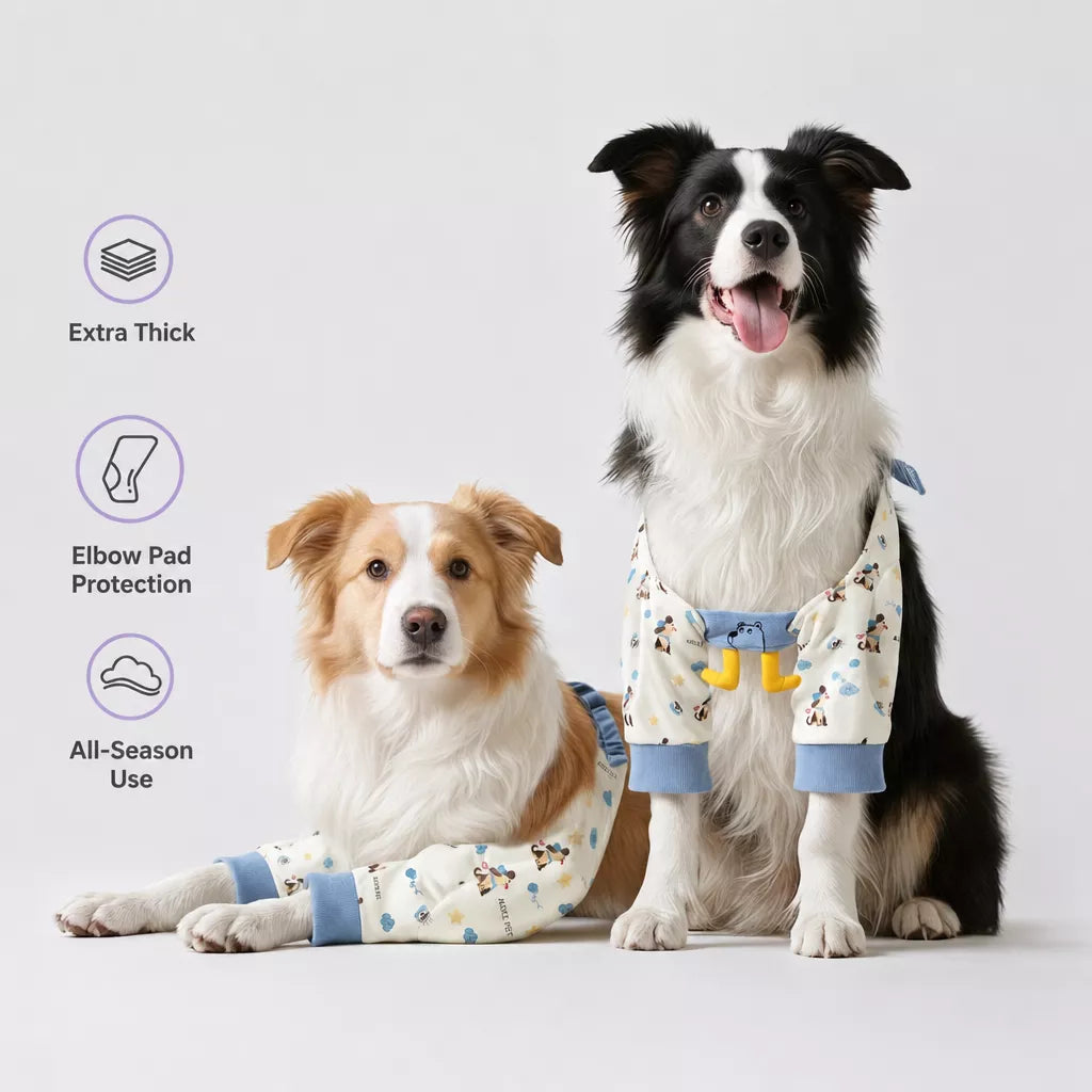 Dog Front-Leg Coverall for Medium to Large Dogs