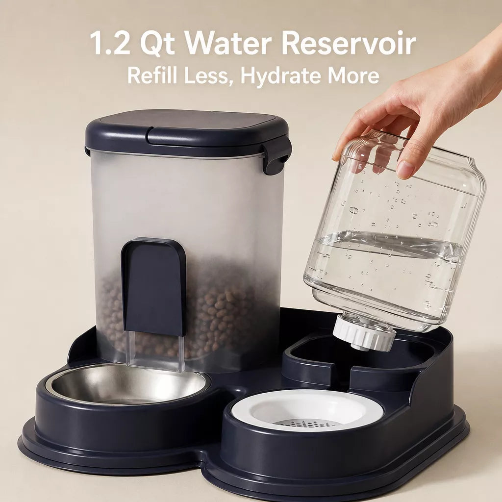 Non-Electric Pet Water Dispenser for Cats and Dogs