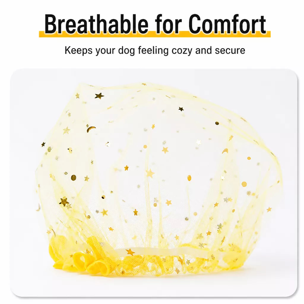 Breathable Mesh Dog Muzzle for Small Dogs