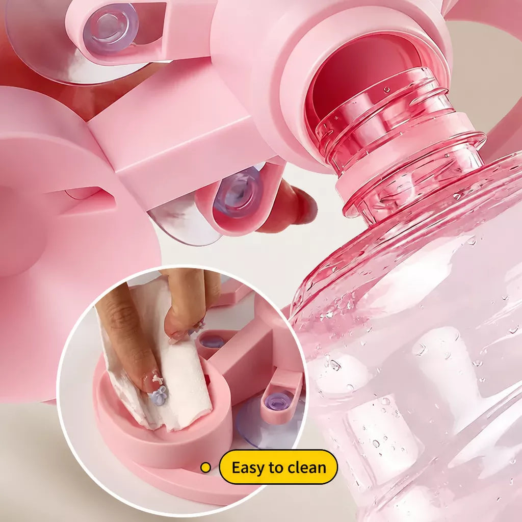 Portable Gravity-Fed Pet Water Dispenser