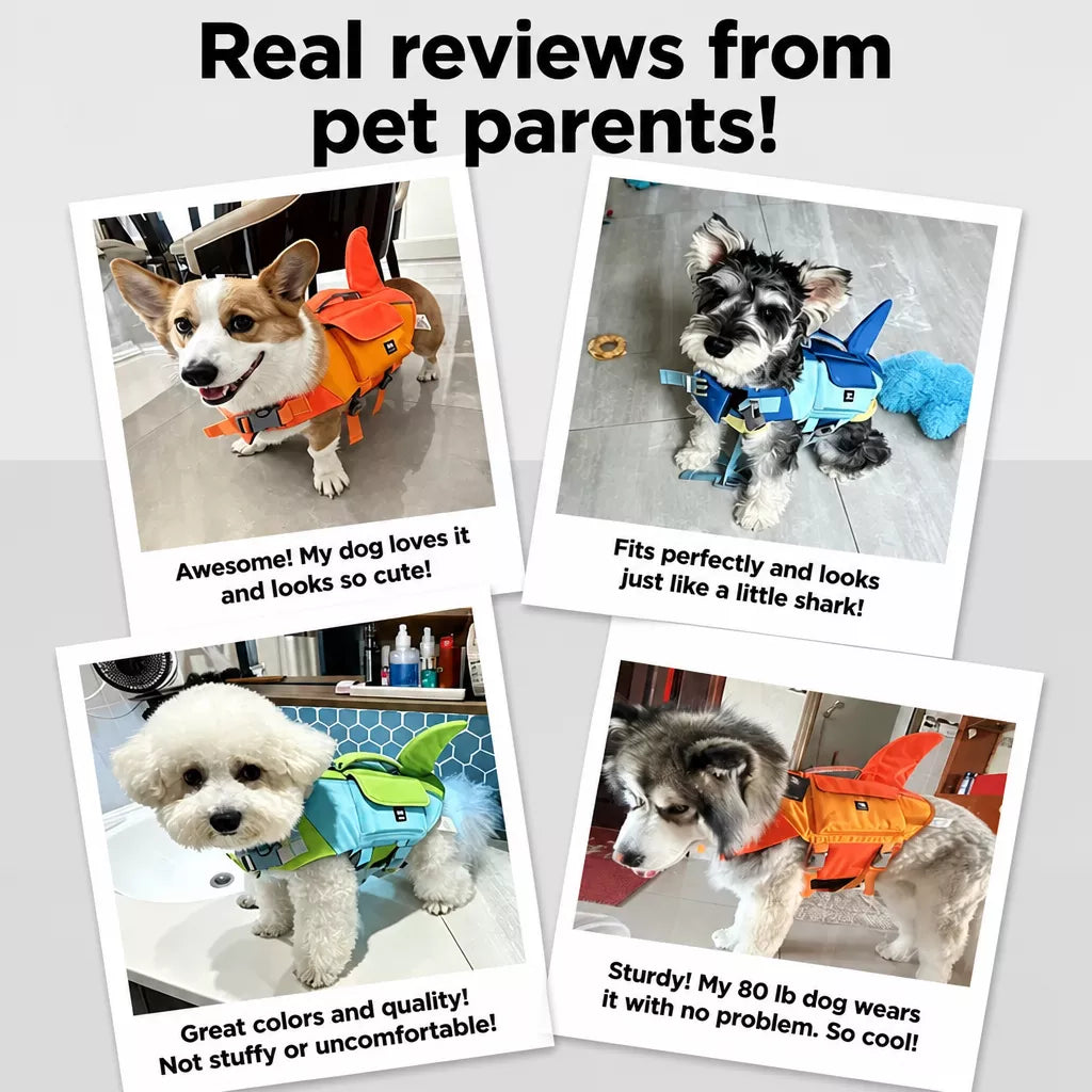 Dog Swim Vest for Swimming and Water Activities