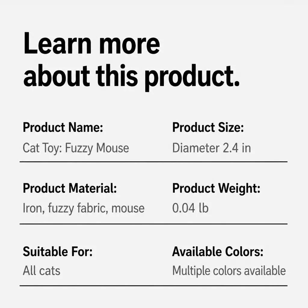 Cage-Style Mouse Cat Toy with Sisal Ball