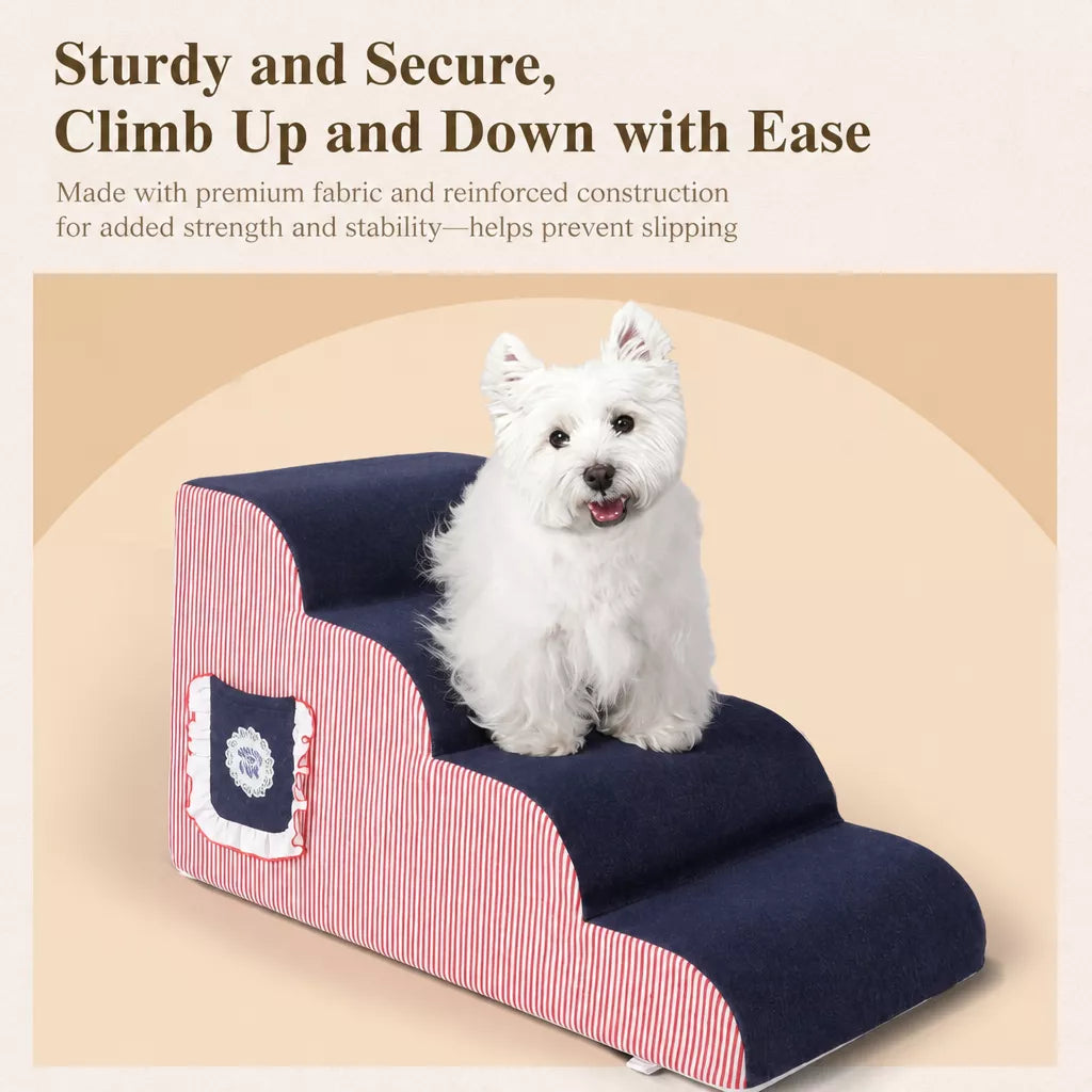 Removable Pet Stairs for Small Dogs, Sofas and Beds