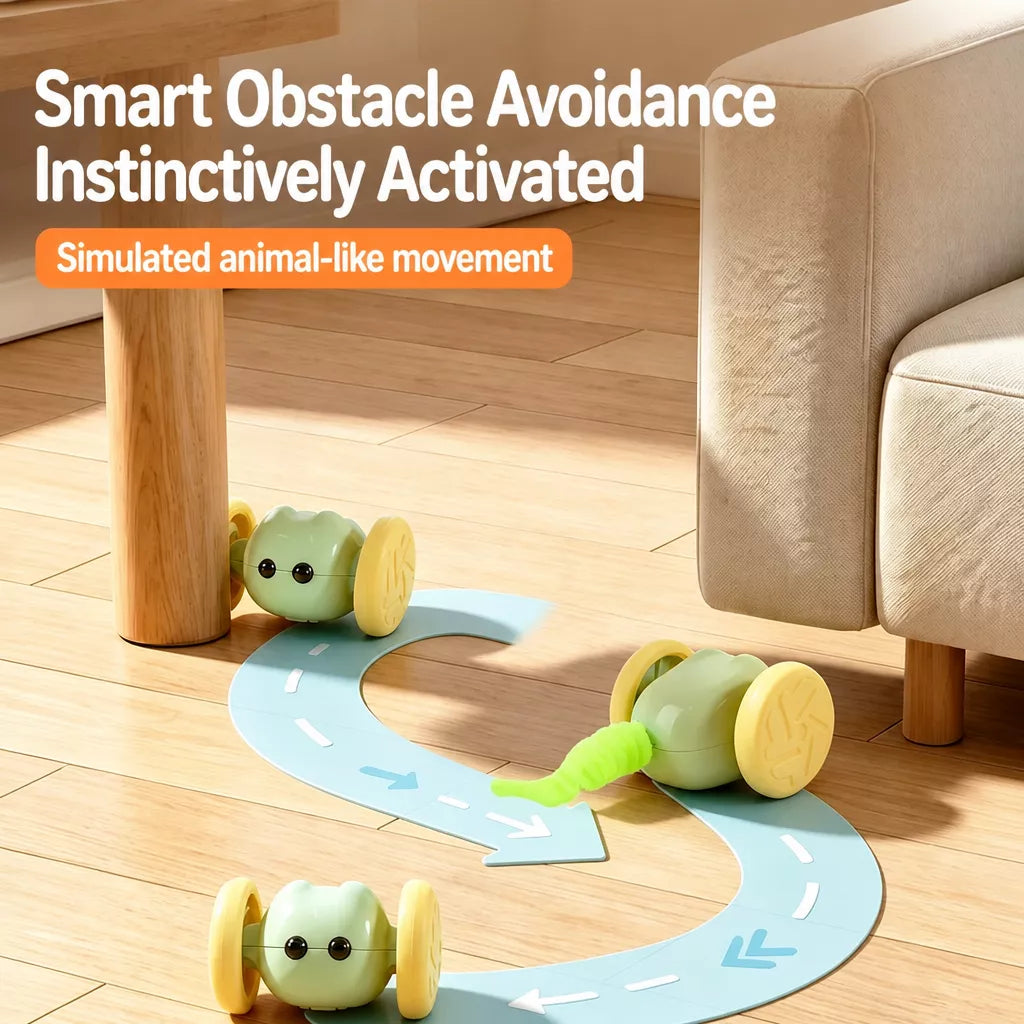 Rechargeable Interactive Cat Toy – Mouse & Car Designs